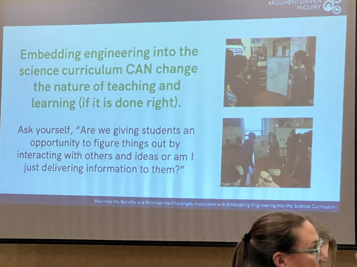 KarrieWikman's tweet photo. Dr. Victor Sampson presents on how to incorporate ADI and engineering to solve real world problems in science classrooms! #FASSspring2022 @FLSciSuper https://t.co/dNgIurUpXo