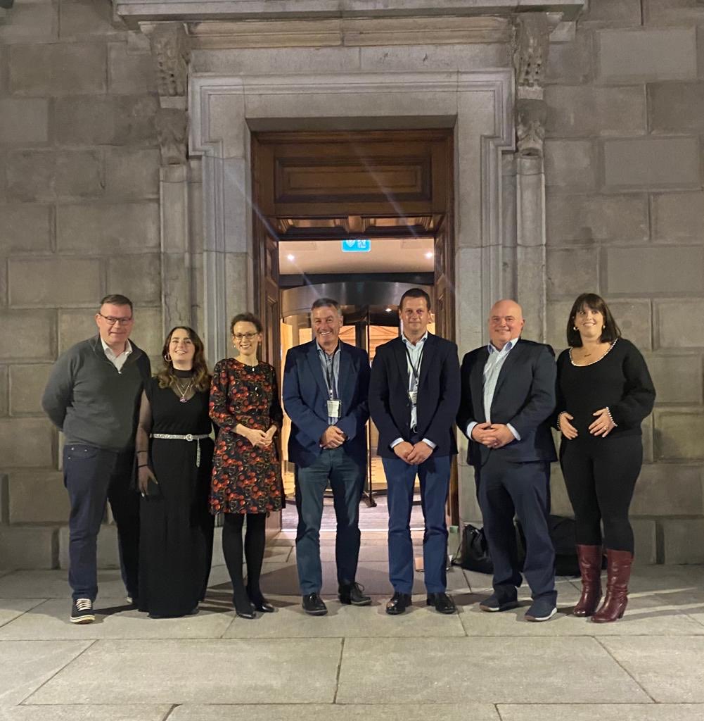 Our @labour #Senators & ⁦@alankellylabour⁩ with ⁦@TREOIR⁩ and Johnny O’Meara tonight after conclusion of #Seanad debate on our Bill for rights of #cohabitees ⁦⁦⁦@MarkWall1⁩ ⁦@hoeyannie⁩ ⁦@RebeccaMoy⁩ ⁦@marie_sherlock⁩