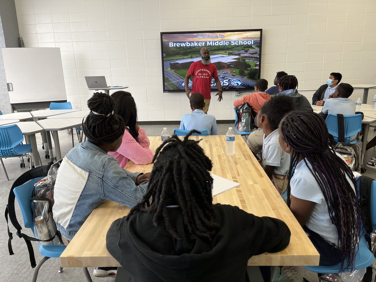 Daniel Whitt (@whittmister) on Twitter photo #EdFarm Spaces continues our journey at <a href="/MiddleCougars/">Brewbaker Middle School Cougars</a> today with a student/community listening session with <a href="/CanvasMGM/">The King’s Canvas</a>. Using collective consciousness to generate ideas for murals that inspire and push us forward. Cannot wait to unveil this Space—couldn’t show much in the pic.😉 #EdFarm Spaces continues our journey at <a href="/MiddleCougars/">Brewbaker Middle School Cougars</a> today with a student/community listening session with <a href="/CanvasMGM/">The King’s Canvas</a>. Using collective consciousness to generate ideas for murals that inspire and push us forward. Cannot wait to unveil this Space—couldn’t show much in the pic.😉