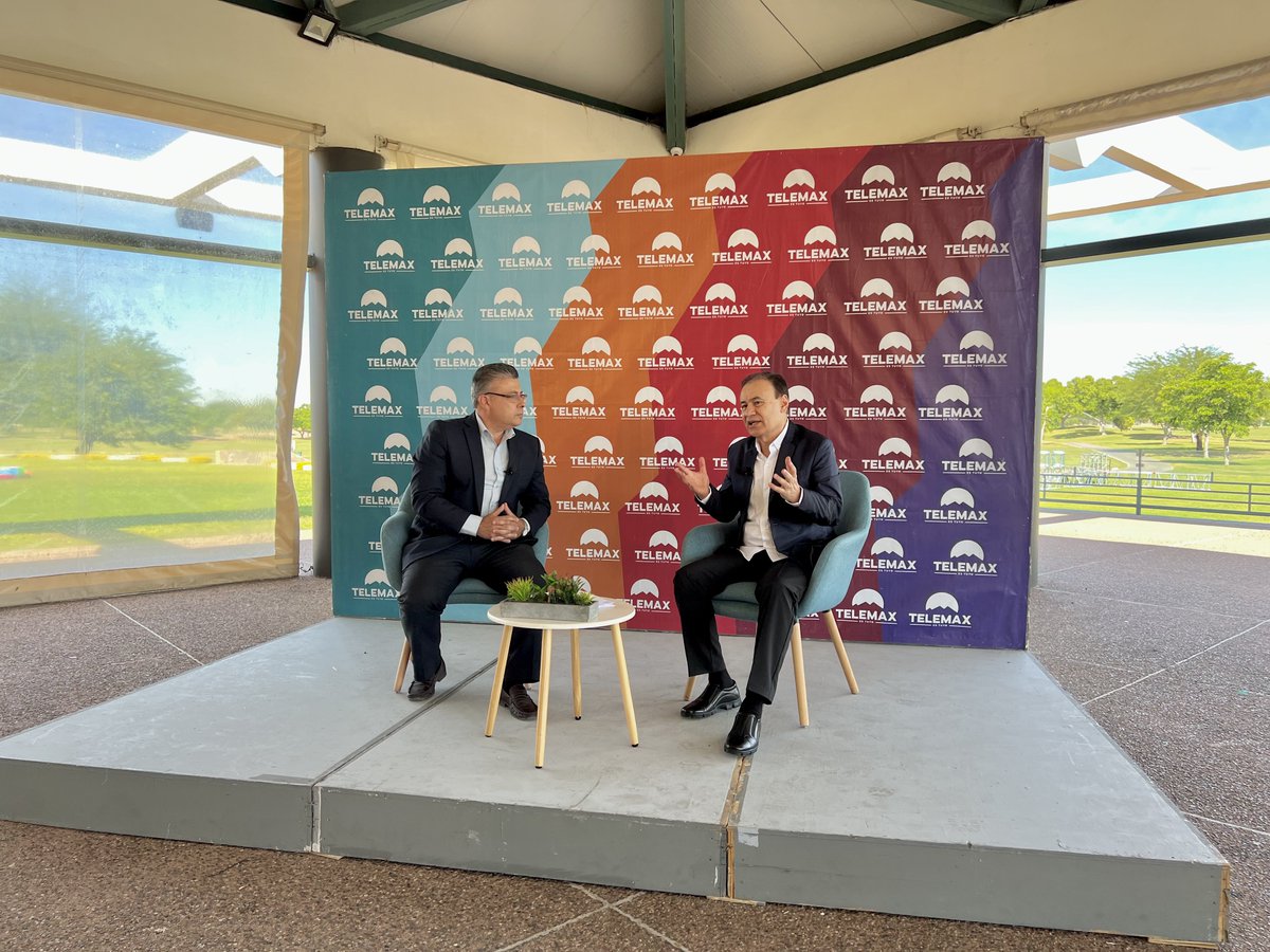 ¡No te pierdas el programa especial de #PuntoDeEncuentro!

📍Este jueves 27 a las 9:00 PM desde el Foro Empresarial “Ideas en movimiento” de <a href="/COPARMEXSON/">Coparmex Sonora Norte</a> a través de <a href="/TMXDigital/">Telemax Sonora</a>.

Contaremos con la participación del gobernador de Sonora <a href="/AlfonsoDurazo/">Alfonso Durazo</a> y de distintos empresarios.