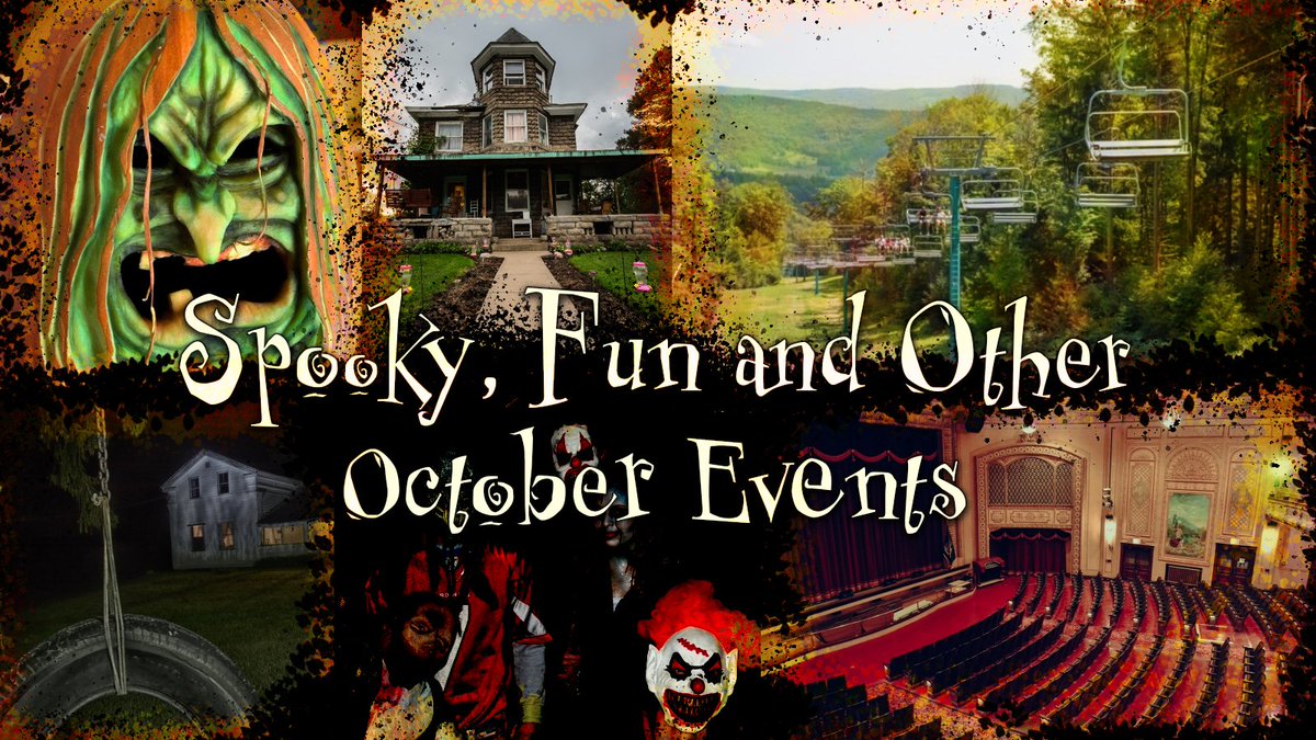 emountains's tweet photo. A quick list of spooky, fun and other Autumn places and events to enjoy at the end of October. Check the list at https://t.co/6wbEpCABBF https://t.co/JXl5olRAcE