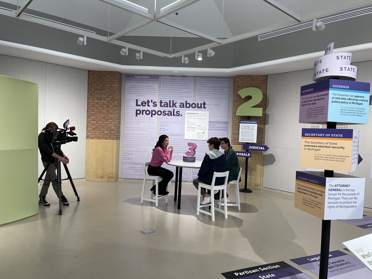 ArtDesignVote's tweet photo. Our research assistants Ben and Sky rocked this interview with Alex Bozarjian WXYZ-TV today! 👏 https://t.co/mjqrYh3J93