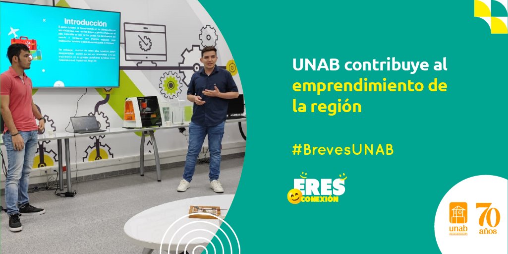 unab_online's tweet photo. #BrevesUNAB I Junto con #LaU, @ECOPETROL_SA , @CCBucaramanga, @GobdeSantander , @Imebu y otras entidades,  integran el grupo de aliados de un programa que tiene como objetivo fortalecer 14 emprendimientos de base tecnológica. Conoce más sobre esta alianza: https://t.co/kMG2jDdbmI https://t.co/qpqijyFRaq