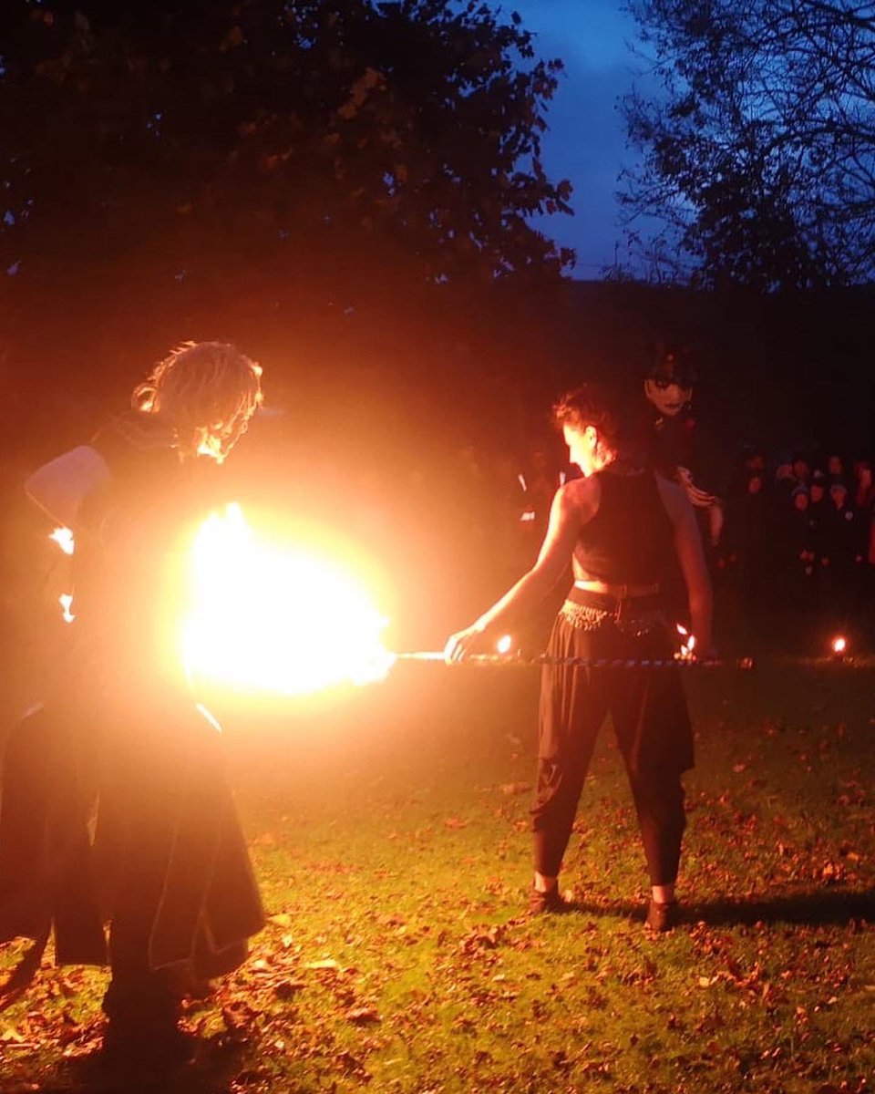 This Friday as we launch our Halloween  Festival in Waterville. Amazing Fire show 7pm on the Promenade ! 🔥🔥🔥