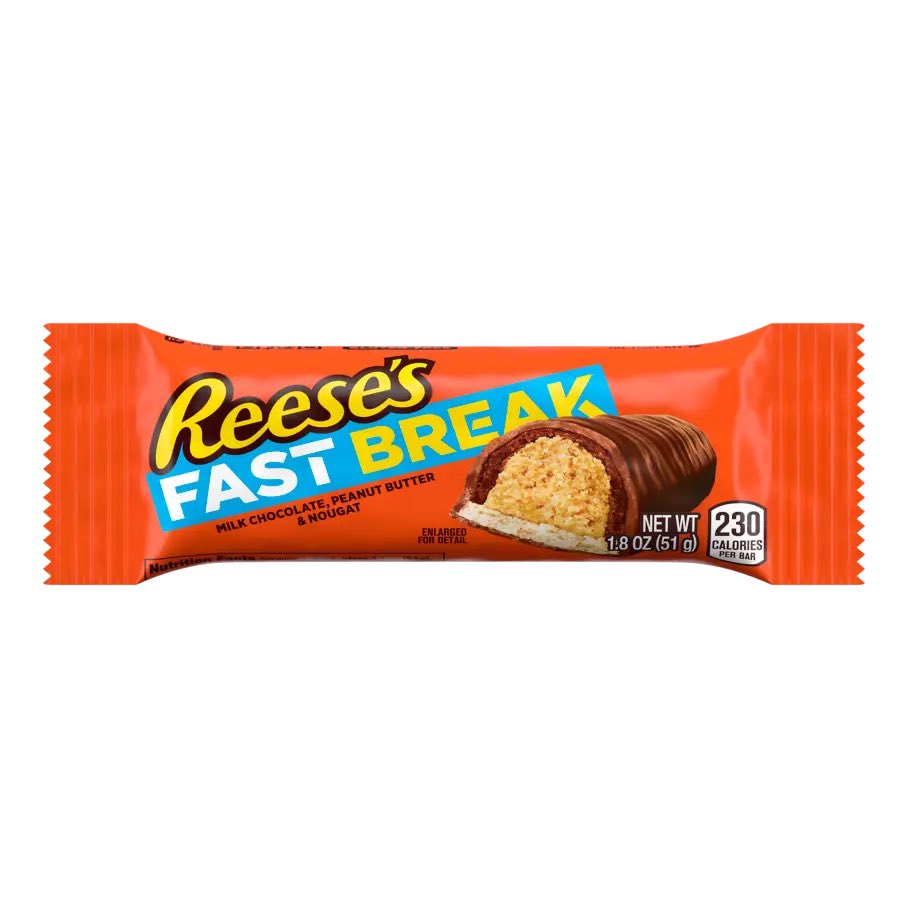 _willcompton's tweet image. The Reese’s Fast Break is the most underrated candy bar of all time