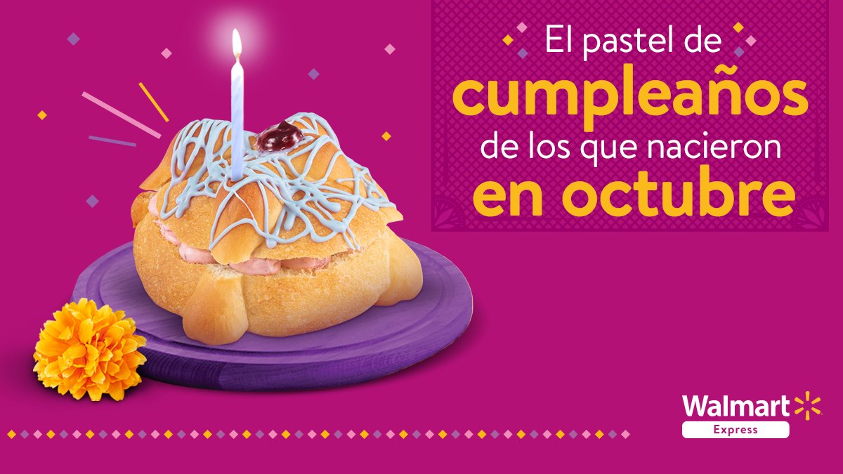 walmart_express's tweet photo. Siempre hay un pretexto para disfrutar de un Pan de Muerto. #ComparteElSabor https://t.co/EKGVf9yc0l