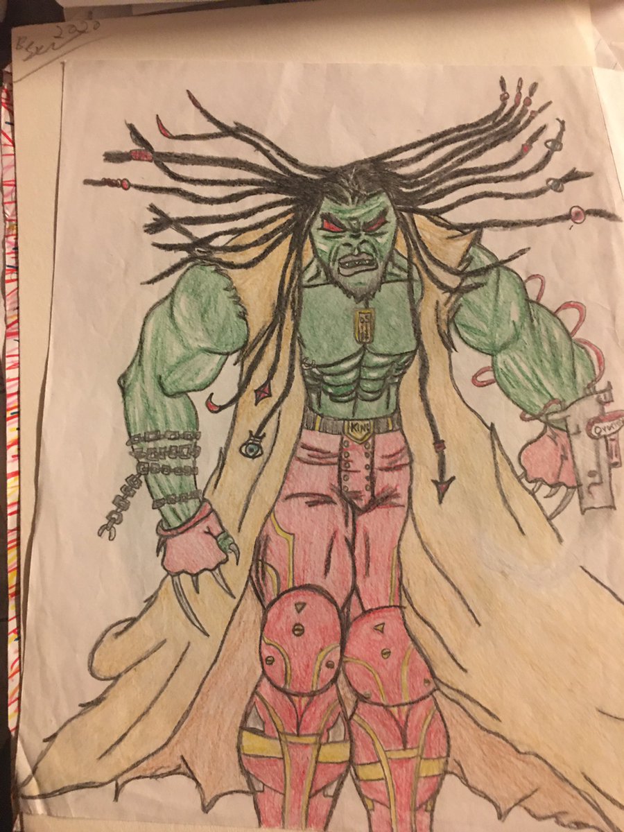 darkobenks's tweet photo. #colorpencilart😵🧟‍♀️🔥🔥🔥 it’s time for revenge 🤣🔥🧟‍♀️ https://t.co/kode3kxxur