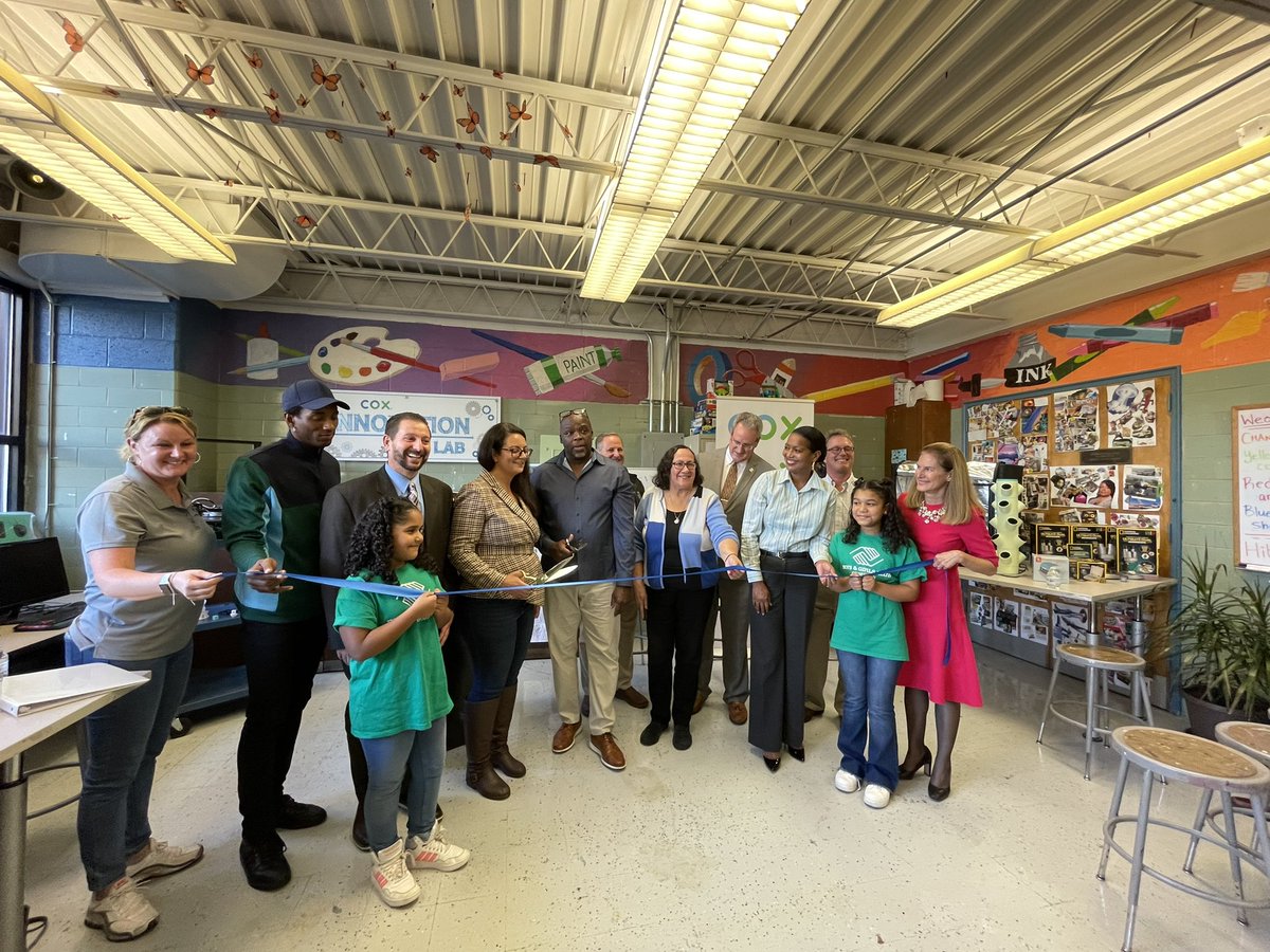 All children, no matter where they grow up, deserve the resources to explore STEM fields.

Children at the Meriden Boys &amp; Girls Club will now have these critical opportunities through the Innovation Lab by <a href="/CoxComm/">Cox</a>.

I can’t wait to see the success of these future innovators!