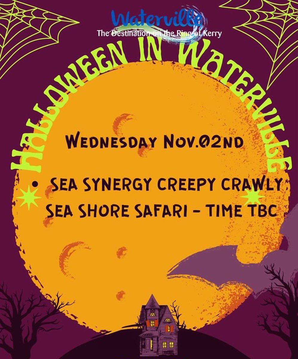Lots of amazing entertainment for all the family in Waterville this weekend and midterm. 

#LetWatervilleBlowYouAway
#VisitWaterville
#RingofKerry
#SkelligCoast 
#Wildatlanticway #Watervilleireland
#Explorethekingdom
#DiscoverKerry 
#watervilleoverwinter