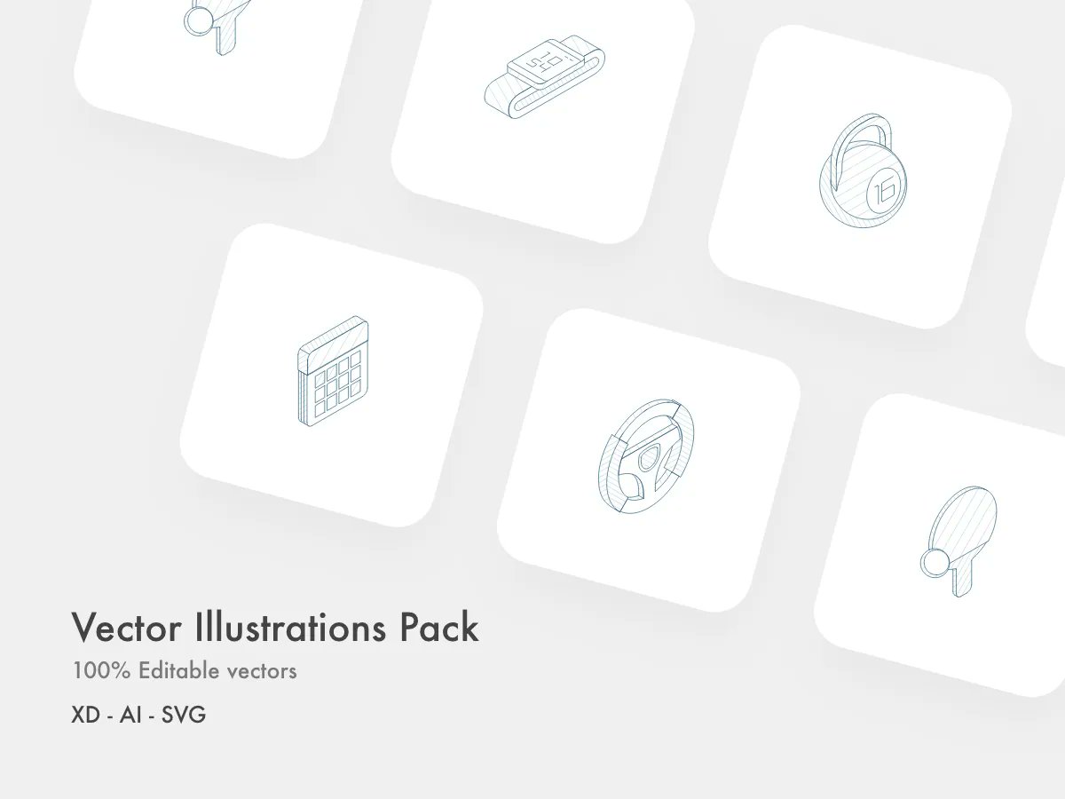 Download Vector Pack Illustrationsmade by James Cruz at: 👉 uplabs.com/posts/vector-p…