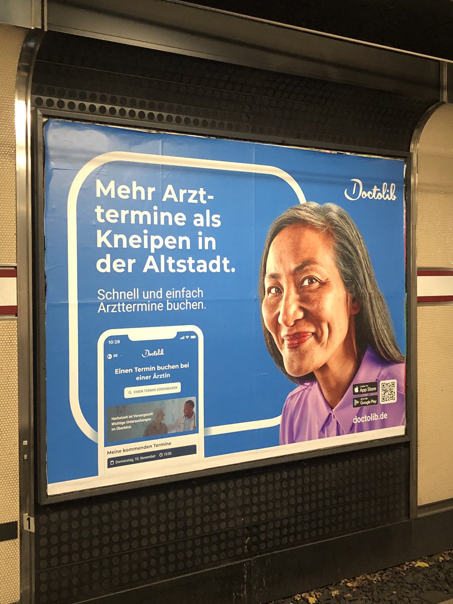 So eine Werbung wirft bei mir schon Fragen auf 🤷🏼‍♂️ OOH kann so ein tolles Format sein, wenn die Krea stimmt &amp; zum Produkt passt