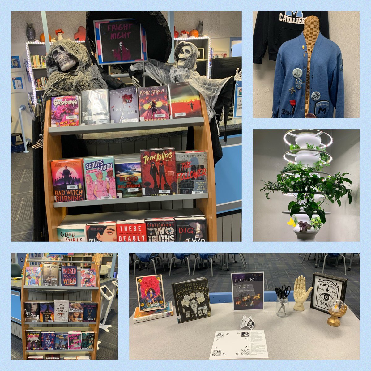 Loved spending the morning at <a href="/mohighlibrary/">Montclair High School Library</a> with the teacher librarians! So many beautiful displays, maker activities and thoughtful design. Thank you Ms. Luna! 💙🤍
