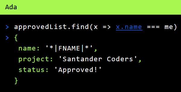 thcesarc's tweet photo. Não sei de onde tiraram esse fname mas é isso ai
@adatechbr
#SantanderCoders https://t.co/popEtZiCc7