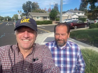 Had a great time walking precincts this weekend with my friends @KenCarlson43 and Eizo and Mary Kobayashi. Please remember to #Vote on or before November 8 – the stakes are too high to sit on the sidelines! #Election2022