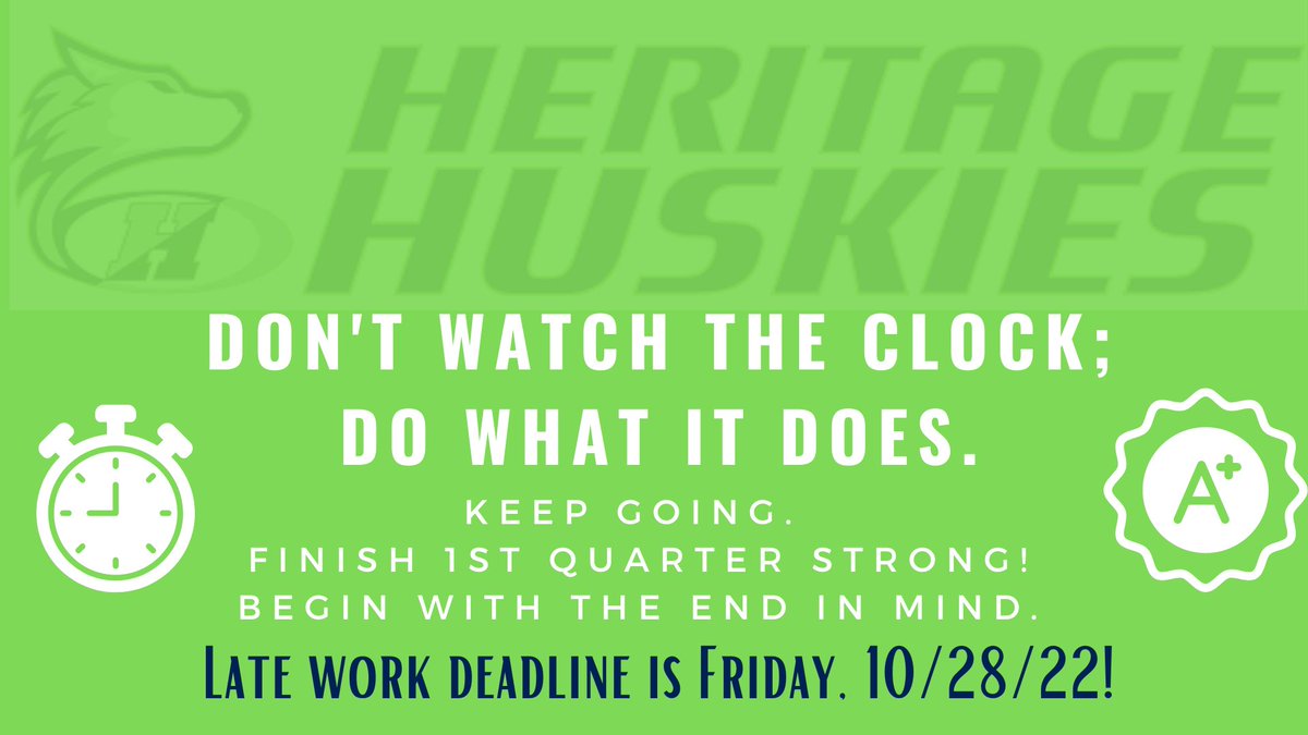 Heritage High School tweet media