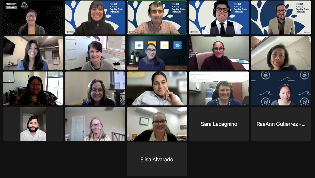 ahsieducators's tweet image. Day 2 of the data institute has concluded! Thank you to all of our presenters &amp;amp; our facilitators for their vision of making this institute possible. Here's another one for the 📚!
"We measure what we value" - Dr. Lovell 
#ahsieeducators #ahsie #hsi #equityinhighereducation