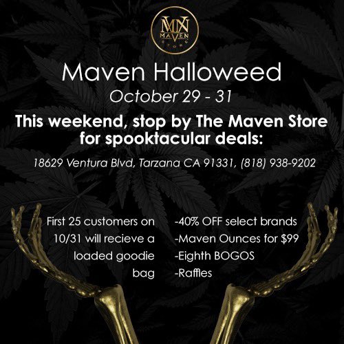 Halloweed weekend is going to be crazy! You don’t want to miss it