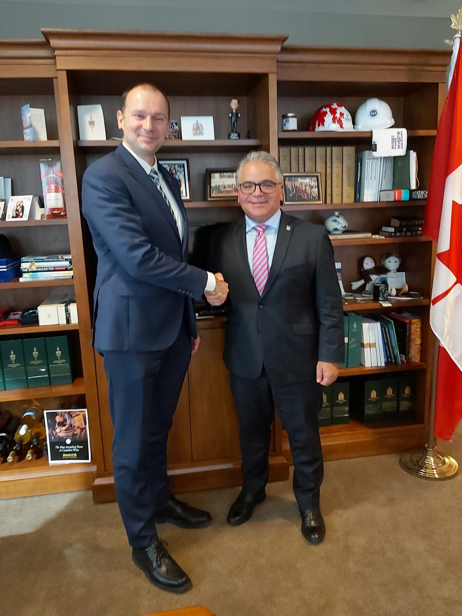 WitoldDzielski's tweet photo. Thx MP @fsorbara for leading the recent #CAEU parliamentary mission to #Poland! We are on the same page on so many topics, incl. war in #Ukraine, #Russia atrocities, #NATO deterrence and energy #SMR cooperation between ๐ต๐ฑ๐ค๐จ๐ฆ.
#PL80CA https://t.co/BGRx9rzkgQ