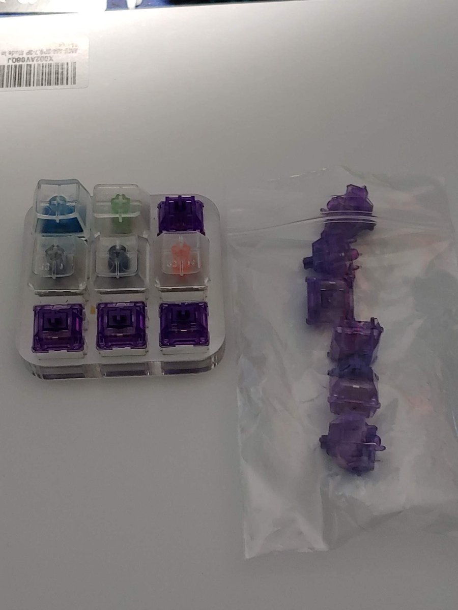 Lightningmaloy (@lightningmaloy) on Twitter photo TKC Blackberry Switches the are great clicky switches and tactile they are the best put them in my switch tester blocking usually like a fidget toy. Get yours at <a href="/keycompanyusa/">K.E.Y. Company</a> #Clickyswitch #Tactileswitch #TKCBLACKBERRYSWITCH #keyboard TKC Blackberry Switches the are great clicky switches and tactile they are the best put them in my switch tester blocking usually like a fidget toy. Get yours at <a href="/keycompanyusa/">K.E.Y. Company</a> #Clickyswitch #Tactileswitch #TKCBLACKBERRYSWITCH #keyboard