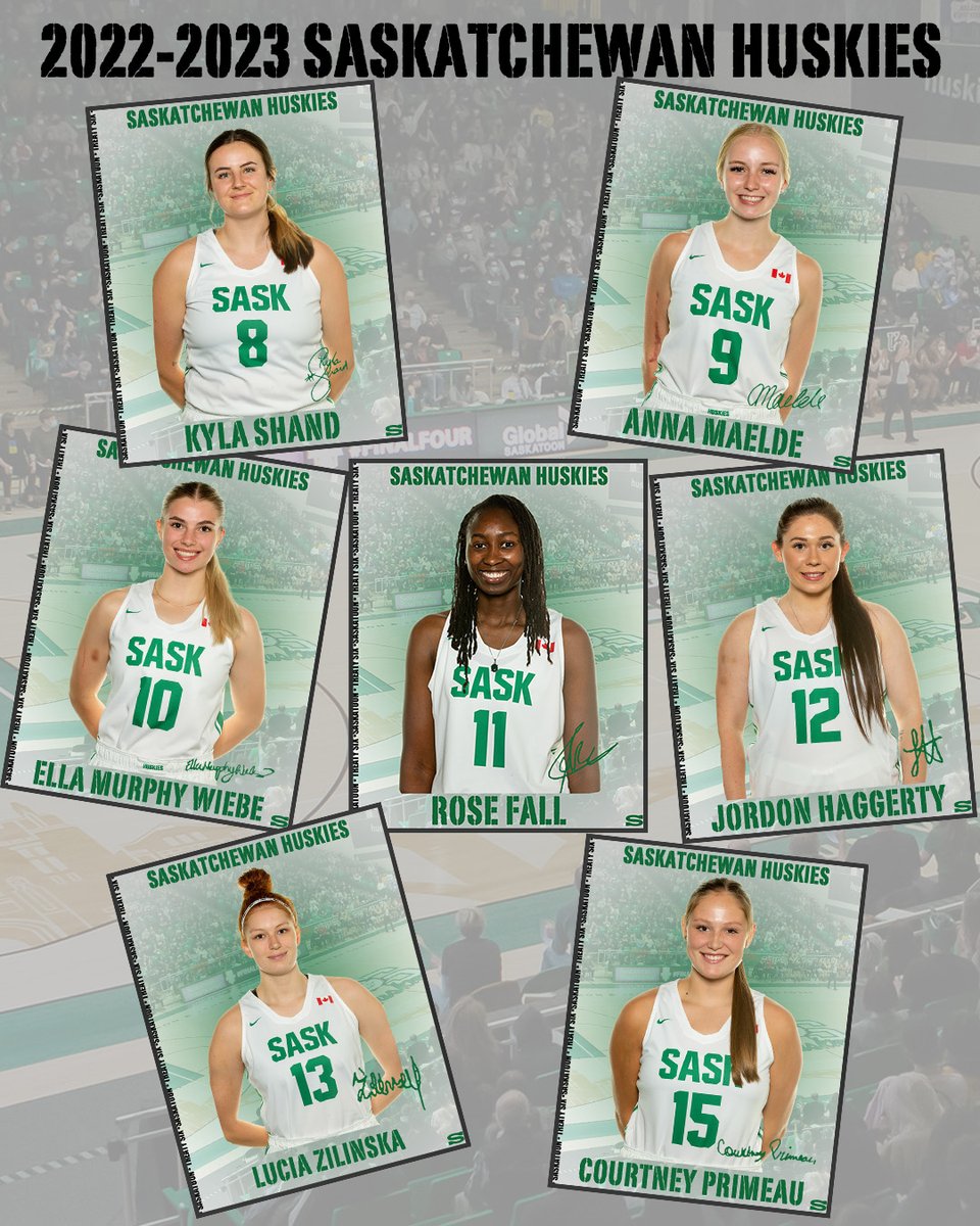 Introducing your 2022-2023 Saskatchewan Huskies!

#HuskiePride | #PowerOfThePack