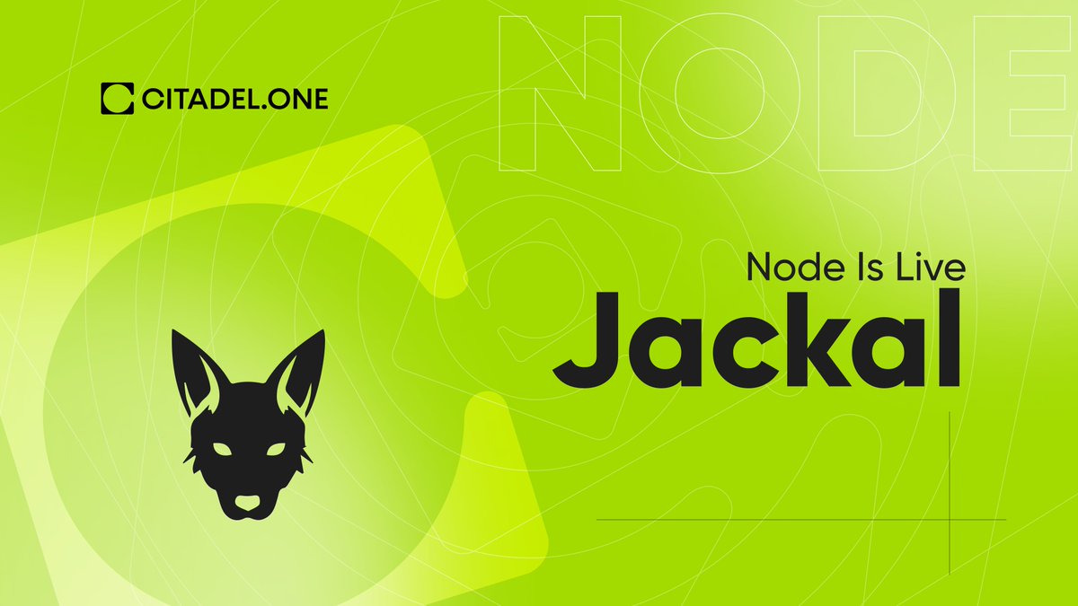 CitadelOne_'s tweet image. Congrats to the @Jackal_Protocol team on the launch!⚡️

Our $JKL node is also live!
Stake with us and earn rewards: exp.nodeist.net/jackal/staking…

#JackalProtocol is a decentralized cloud ecosystem of apps. #Jackal is unique because it is both a blockchain and data storage network