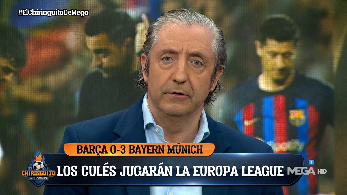 elchiringuitotv's tweet photo. 💣ARROLLADOR @jpedrerol: 

🚨"Con XAVI se perdió la Champions, la Europa League, la Copa del Rey, la Supercopa y ahora de nuevo la Champions".

🔥"𝐂𝐮𝐚𝐥𝐪𝐮𝐢𝐞𝐫 𝐭𝐨𝐫𝐧𝐞𝐨 𝐞𝐧 𝐞𝐥 𝐪𝐮𝐞 ��𝐚𝐫𝐭𝐢𝐜𝐢𝐩𝐞, 𝐂𝐀𝐄". https://t.co/7EReAZgYR7