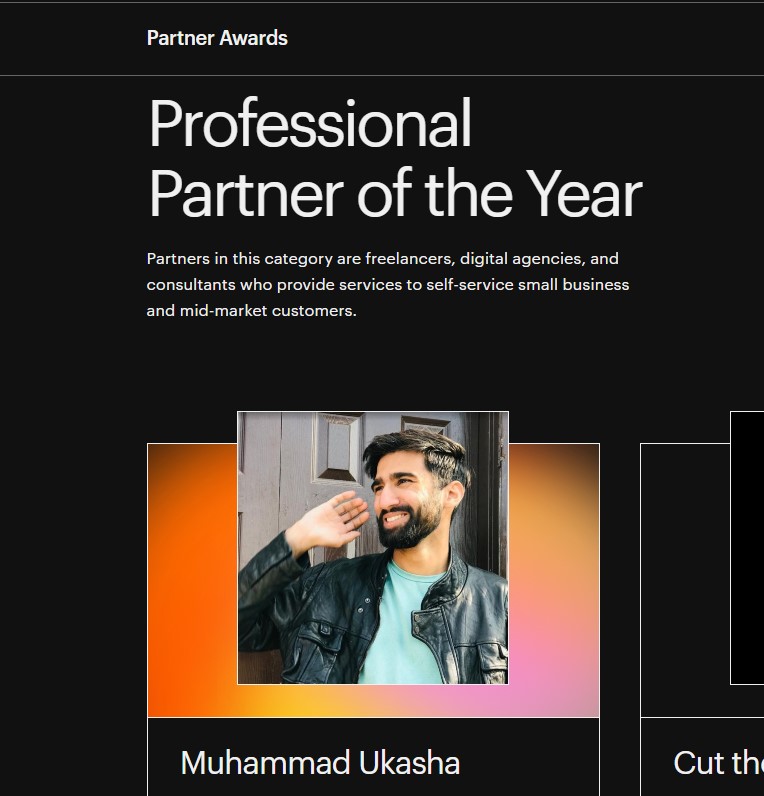 Ukasha_Design's tweet image. Alhamdulillah, I am super stoked to find out that I'm a finalist in @webflow's "Professional Partner of the Year" award category.
It's a real honor to have my name included alongside such an insane group of talented people!
#webflowconf #webflowawards