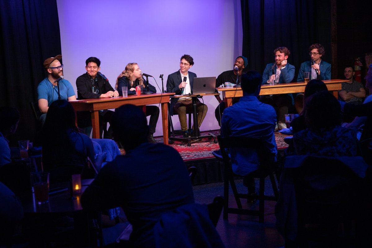 gmulz's tweet photo. this was so much fun.

last week i co-produced and co-hosted my first comedy show and it was fucking great. i'm so amped from this experience, and want to say thanks to everyone who came out and supported us

looking forward to more in the very near future, stay tuned https://t.co/f1GtxpSp5z