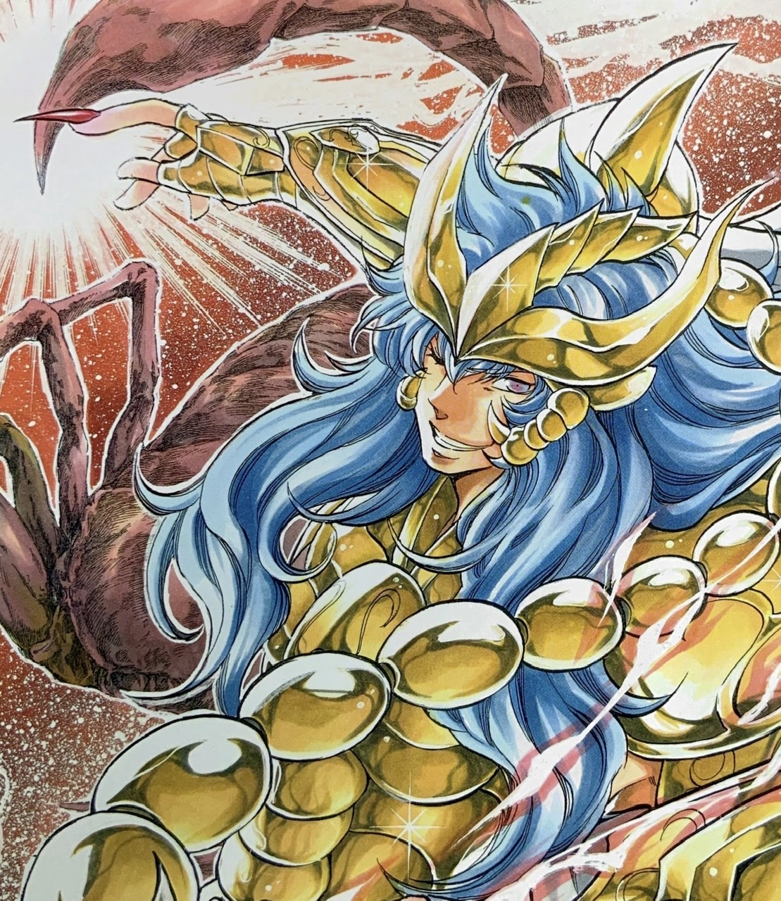 聖闘士星矢 ロストキャンバス 蠍座 カルディア 缶バッチ 中国