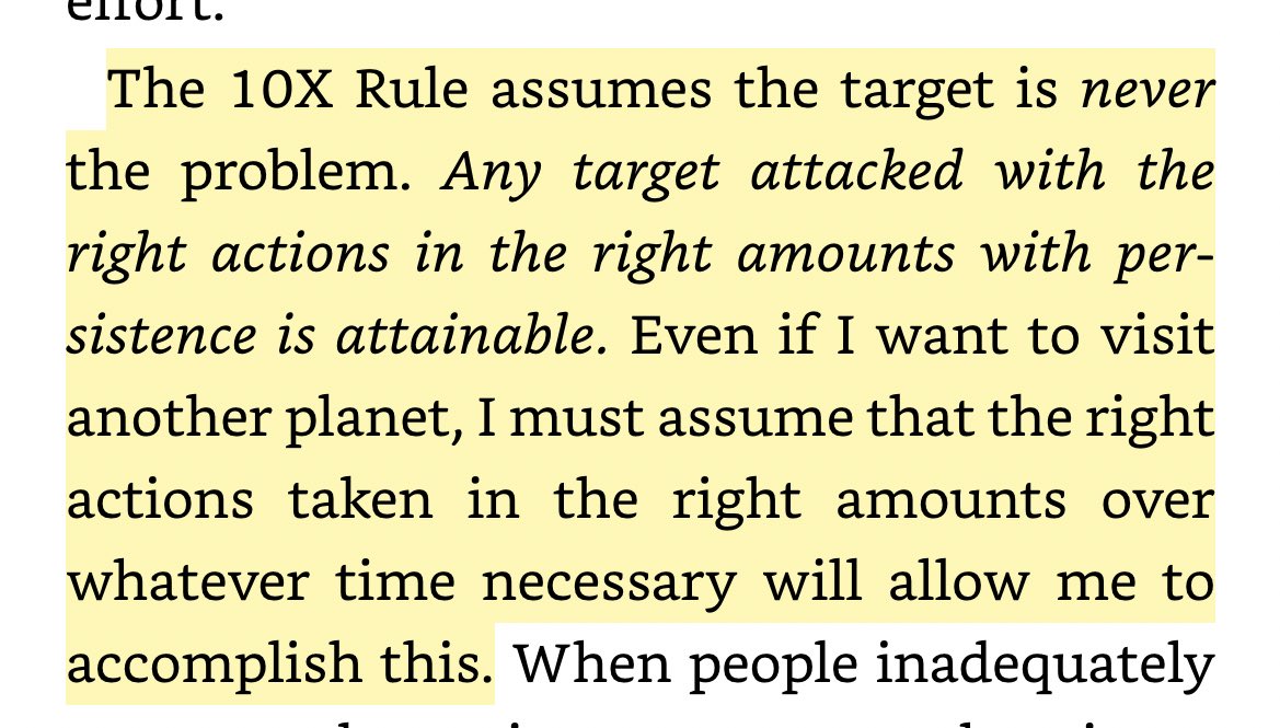 Facts. I read over 2.5 chapters of the 10X book. Changed my life