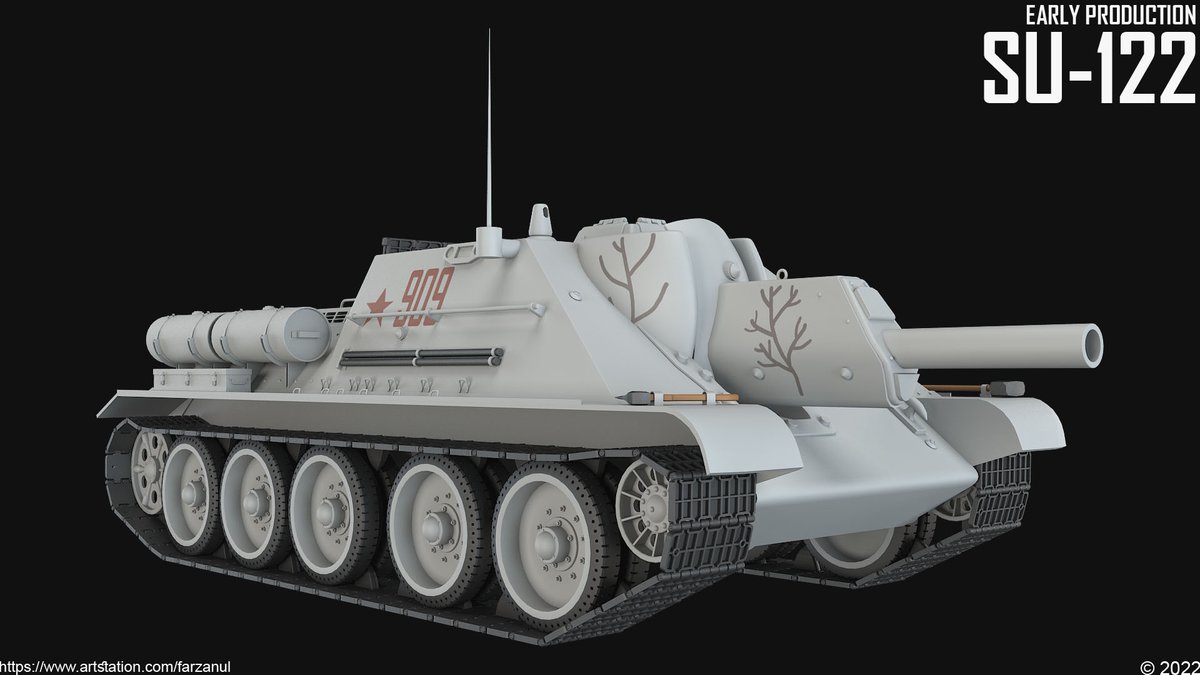 fhstut's tweet photo. SU-122
Software: 3ds Max, Vray, Photoshop
For More Render Click Here-
https://t.co/79BlyZvqCK
#vehicles #HardSurface #3d #3dsmax #render #3dmodel #3drenderbot #visualization #design #exterior #fh3d #fh3d2022 #fh3dmodel #cgtrader #military #tank #Automotive #war #battle #Digital3D https://t.co/gzY4Yh5Hqs