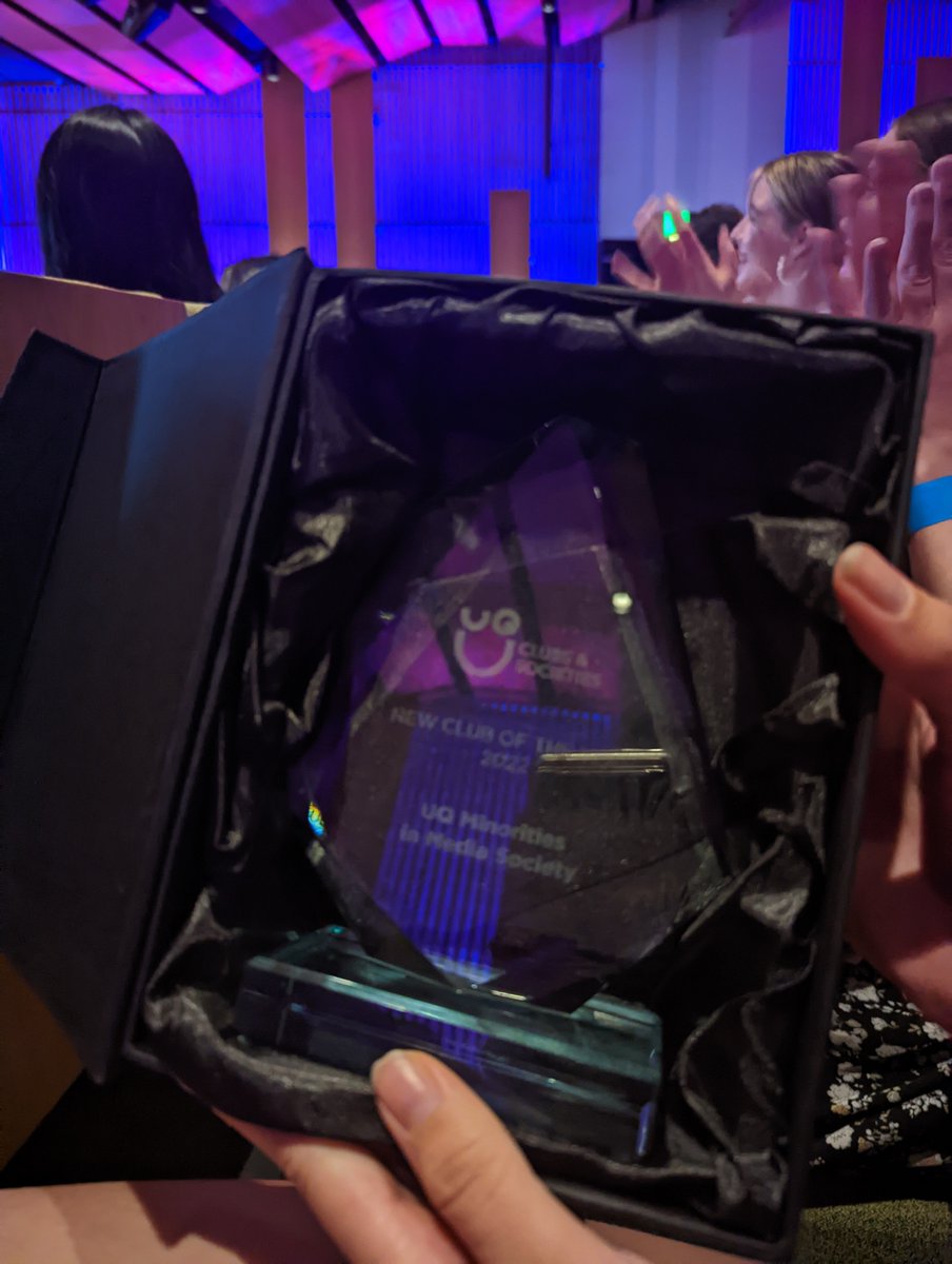 Best new club of the year!!! A win for the teams hard work AND diversity on campus!!! Thanks to everyone's support! #diversity #university #student
