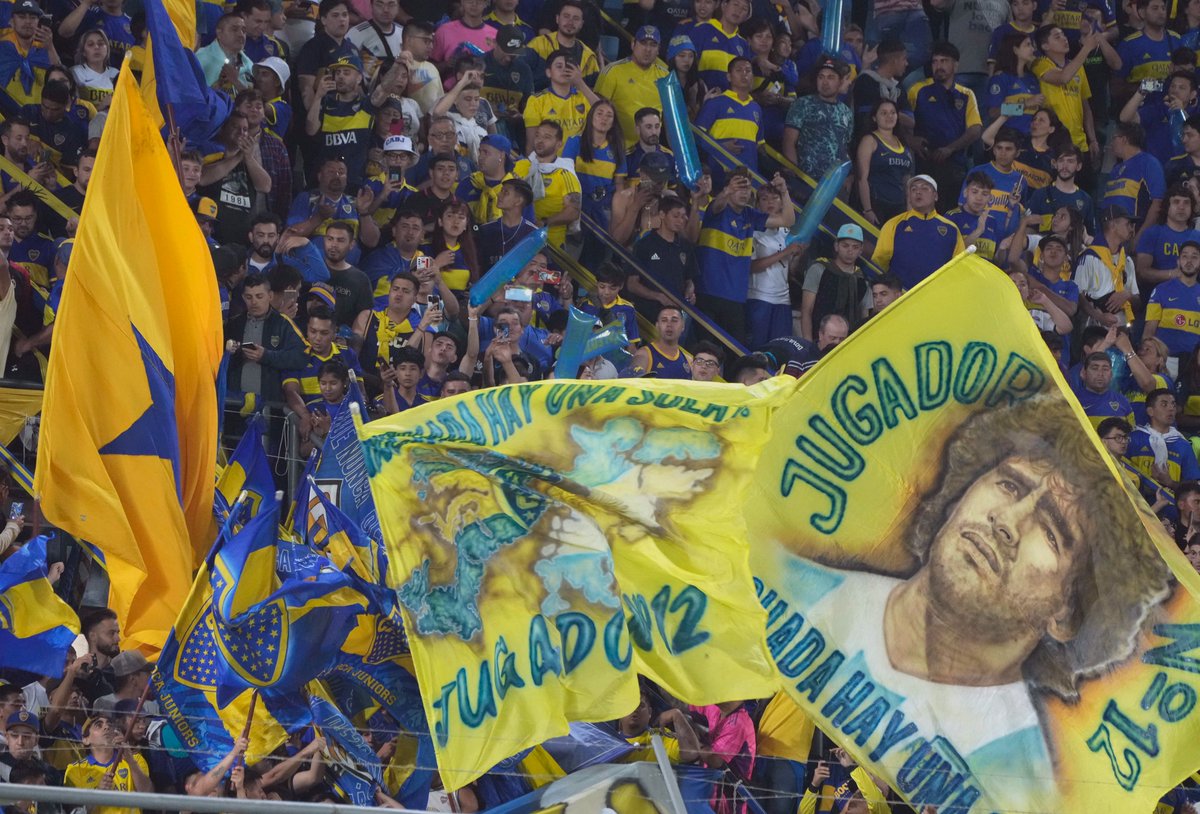 BocaJrsOficial's tweet photo. Muchas gracias por el cariño recibido, San Juan 👏
💙💛💙 https://t.co/roCU2qywe2