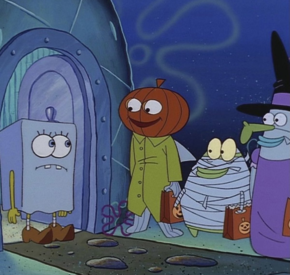 Me n the gang on halloween