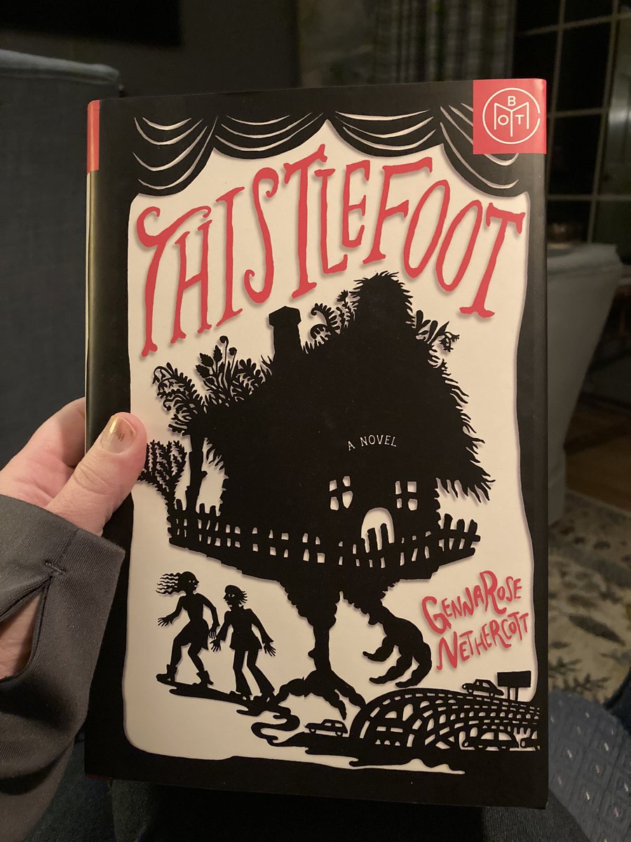 My October #Botm Thistlefoot by <a href="/grnethercott/">GennaRose Nethercott</a> is really hitting the right vibes for Halloween. Reminds me of The Night Circus by Erin Morgenstern.