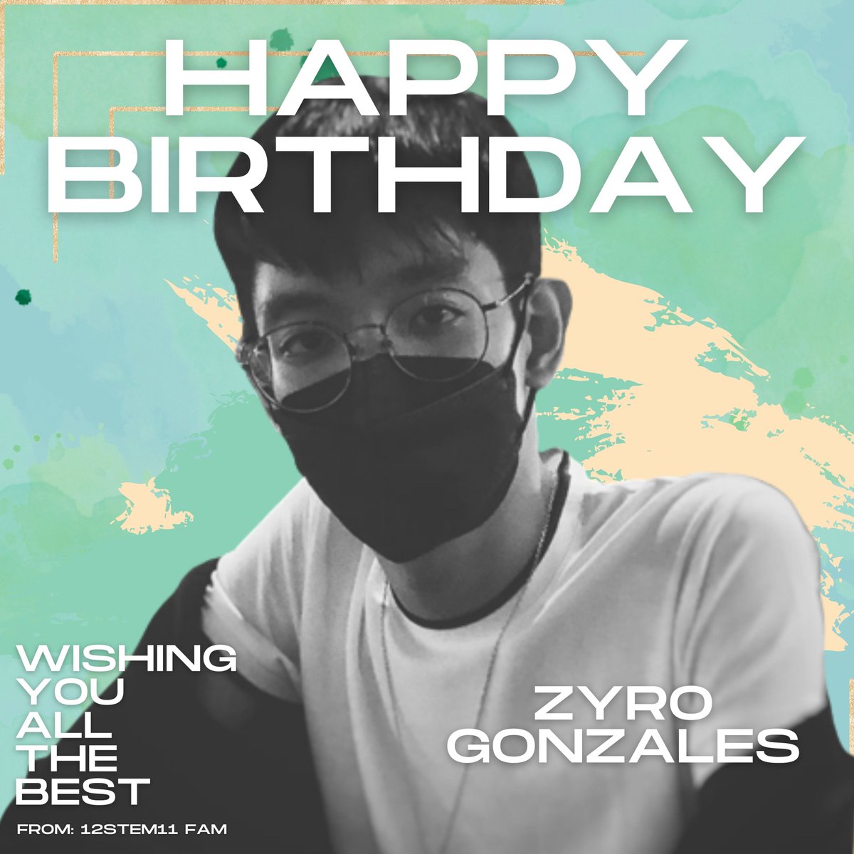 stemonze's tweet image. HAPPY ZYRO DAY!!!

May your birthday be full of magical and special moments to remember. Always, look forward to the future with positivity and hope but also hold onto the pleasant memories of the cool and beautiful times. Have a great day ahead!

-12STEM11 FAM