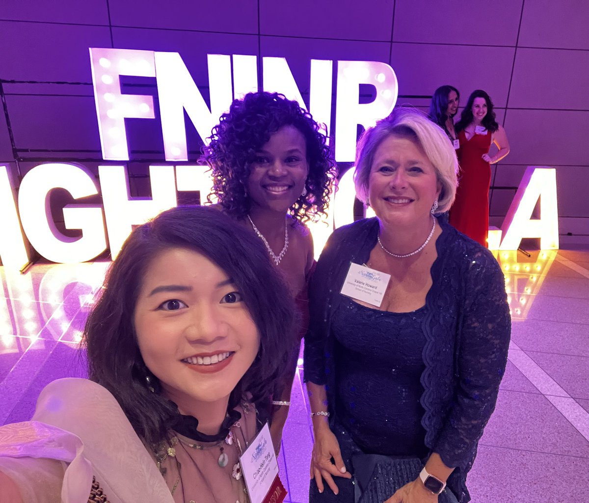 TengChiao's tweet photo. Thank @UNCSON for supporting me and @LK_Harris_RN to go to #2022NightinGala hosted by @FriendsOfNINR 🤩
Such an honor to go with my Dissertation Chair @LLDavis_UNCCH &amp; @HowardVal🥰
And I also got to see my old friend @KaiLinYou at @UPittNursing 🙌🏼 https://t.co/dHO9EPAHNw