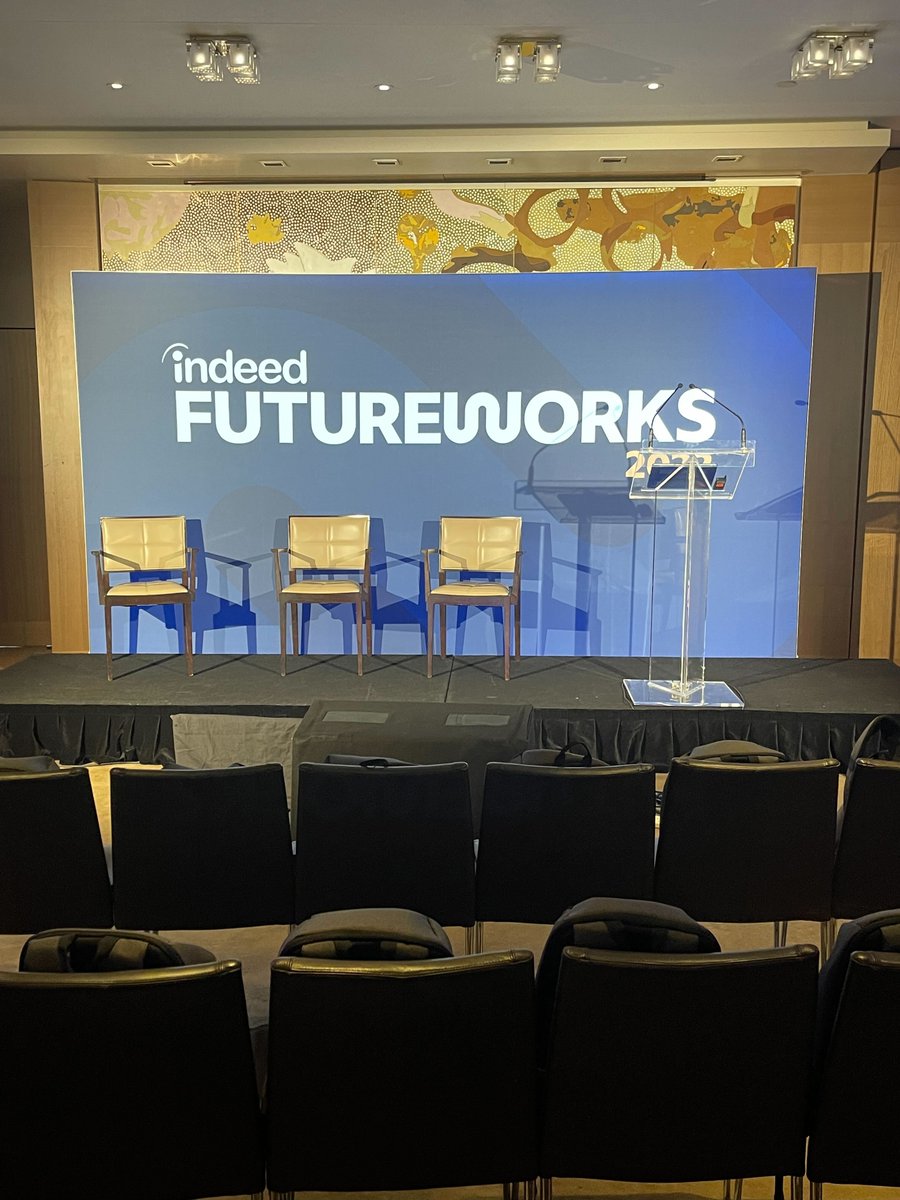 #IndeedFutureWorksAU kicks off in less than an hour. We’re so excited to host our very first industry event, joined by leaders, experts and industry professionals to shape the #FutureOfWork and #Hiring, together. Let’s go!