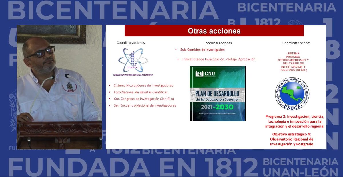 📣𝗡𝗢𝗧𝗔 𝗜𝗡𝗙𝗢𝗥𝗠𝗔𝗧𝗜𝗩𝗔 || Sexta Edición del Congreso de Investigación Científica⚛

🌐En el siguiente link te compartimos el desarrollo de esta actividad 👉 bit.ly/3U1TdFk

#Nicaragua