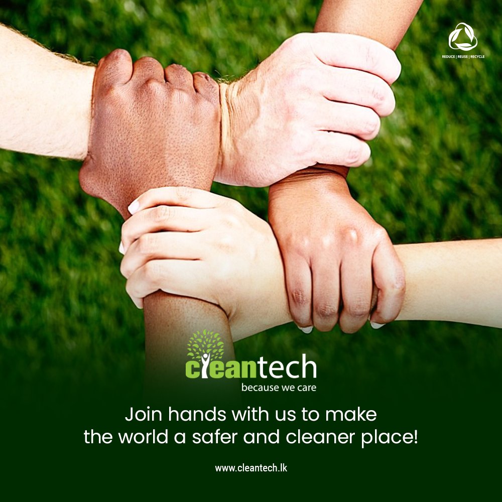 cleantech_lk's tweet photo. Are you looking for ethical garbage disposal methods?

Click to see more:
https://t.co/YyLSz2JXGn

#Cleantech #ConsultationServices #SustainableSolutions #HassleFreeSolutions #SmarterSolutions #Specializedservices #KeepYourCityClean #2k22 https://t.co/M7BY3diOJM