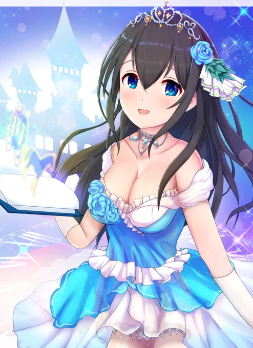 #鷺沢文香誕生祭2022なので過去絵再掲 