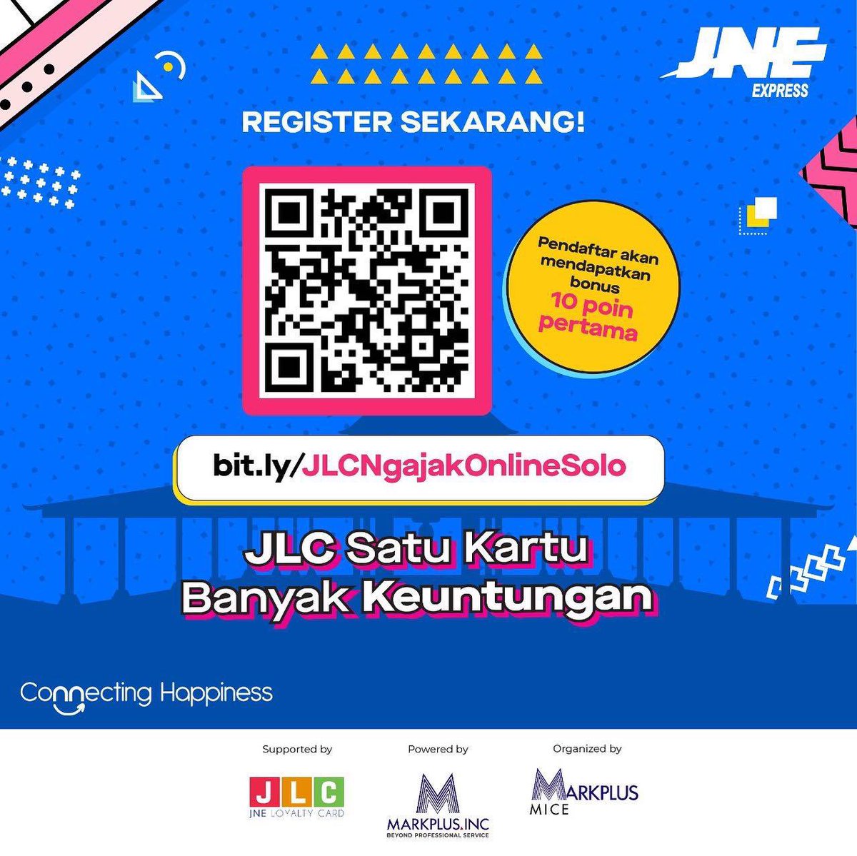 JNE_ID's tweet photo. Jangan lupa untuk daftar membership JLC (JNE Loyalty Card) di https://t.co/EoRhA4KXRd 🙌
#JNE #JNENgajakOnline2022 #NgajakOnlineSolo #InfoEvent #InfoWebinar #FreeWebinar #ConnectingHappiness #JNE31Tahun #JNEMajuIndonesia #Solo #JNESolo https://t.co/PeRfjlQ2oi