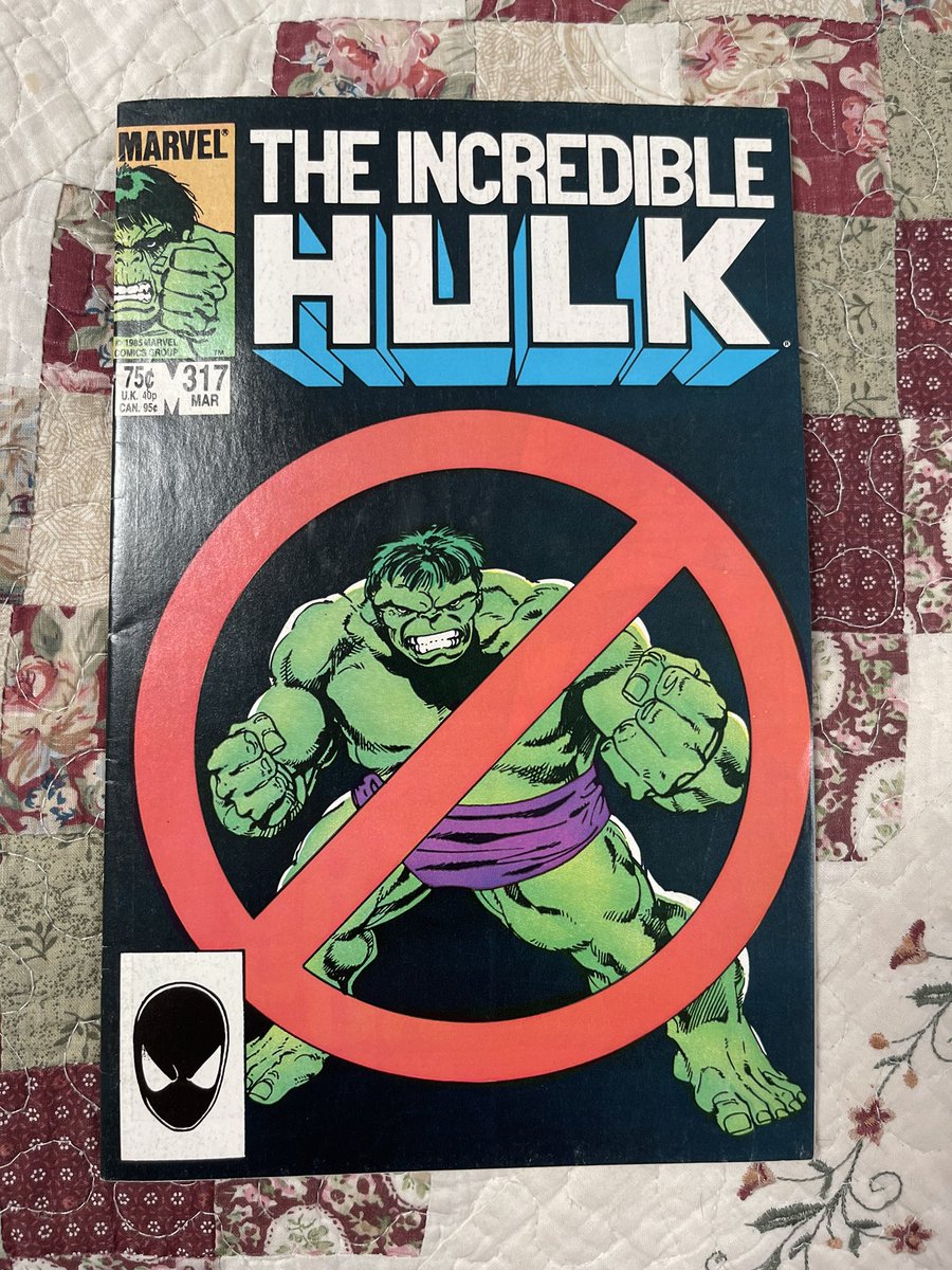 Armor_10's tweet photo. $5.00 pick up yesterday. #Hulk 317 is an excellent book with #TheHulk getting into an awesome fight with #DocSamson https://t.co/UxGj5bf10g