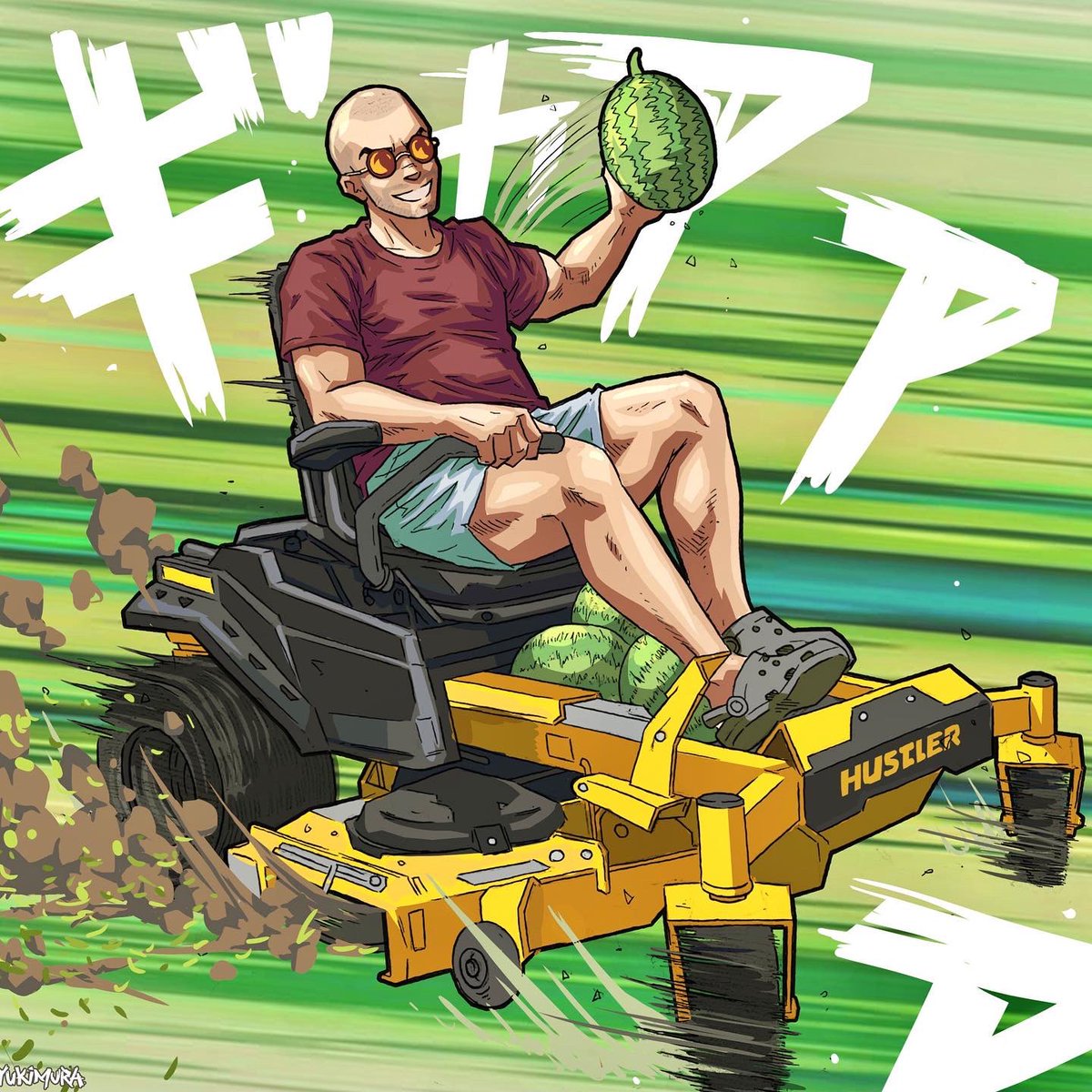 YUKIMURA_EXE's tweet photo. @theneedledrop I drew you 👩🏻‍🎨🍈 https://t.co/Gm4WWI65BH