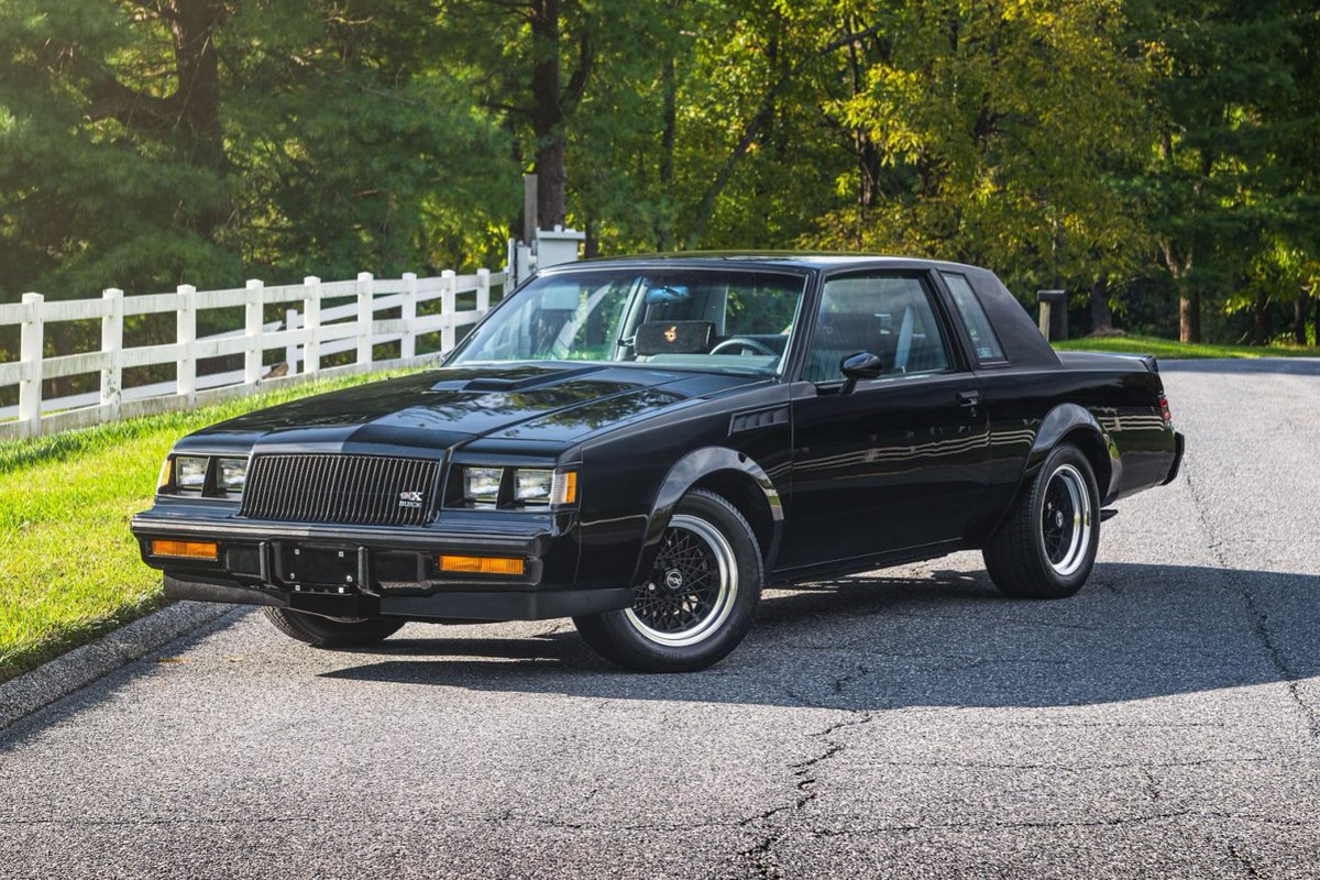 Bringatrailer's tweet photo. Sold: Original-Owner 1987 Buick GNX for $200,000. https://t.co/88HNpEYFRm https://t.co/TPJuzCD7gL