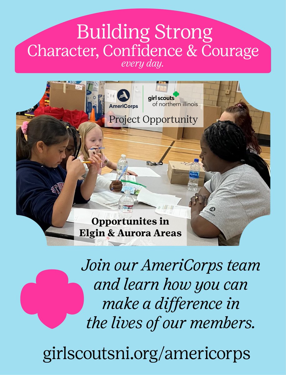 GSNorthernIL's tweet image. All recent high school graduates will gain work experience with an amazing organization while earning a living allowance and education award! 📲 Check out the job description at girlscoutsni.org/careers and let us know if you’re interested!