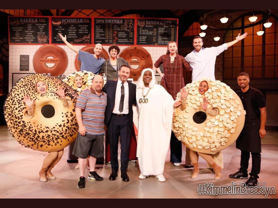 3 years ago today...Bagel Boss the Musical starring Jason Alexander and Tracy Morgan on Jimmy Kimmel youtu.be/0gZMNOVtCXQ