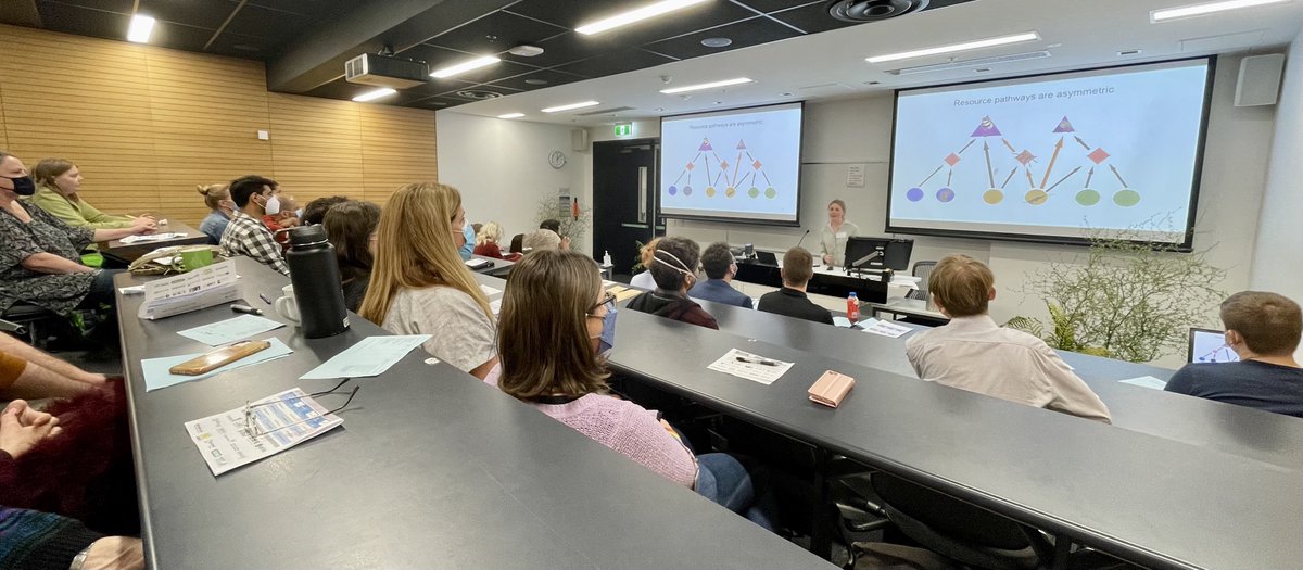 wildfarms's tweet photo. Rounding out the Conservation Session- Look at this incredible work by Holly Harris using stable isotope analyses to describe the food webs of #BraidedRiver ecosystems #UCNZabc @GusMcI @jdtonkin https://t.co/3Day3BJuoZ