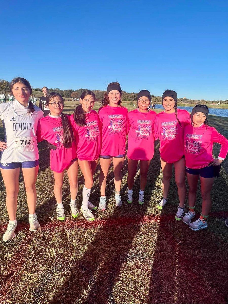2022 Regional Meet Results 

Varsity Girls - 13th out of 24 teams 
Zoraya Ontiveros - 53rd
Frida Madrigal - 56th
Jezlene Martinez - 74th 
Olivia Rivera - 83rd
Caitlyn Olmos - 124th
Tessa Gomez - 132nd
Phaith Herrera - 138th
Out of 189 runners

#wearedimmittxc