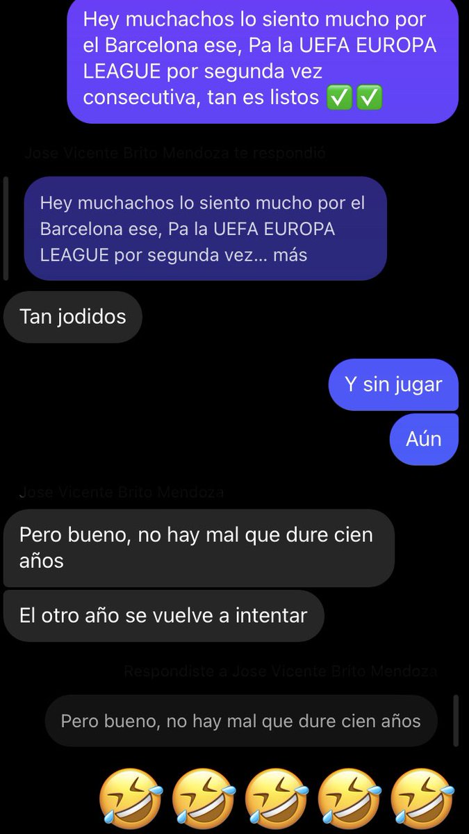 RodDaza's tweet photo. Jajajajaja Hoy bien temprano me dirigí a mi gente del barca 🤣🤣🤣 tirándole unas palabras jajajajaja Pa la europa league con todaaaaa https://t.co/gu0XYmCRlB